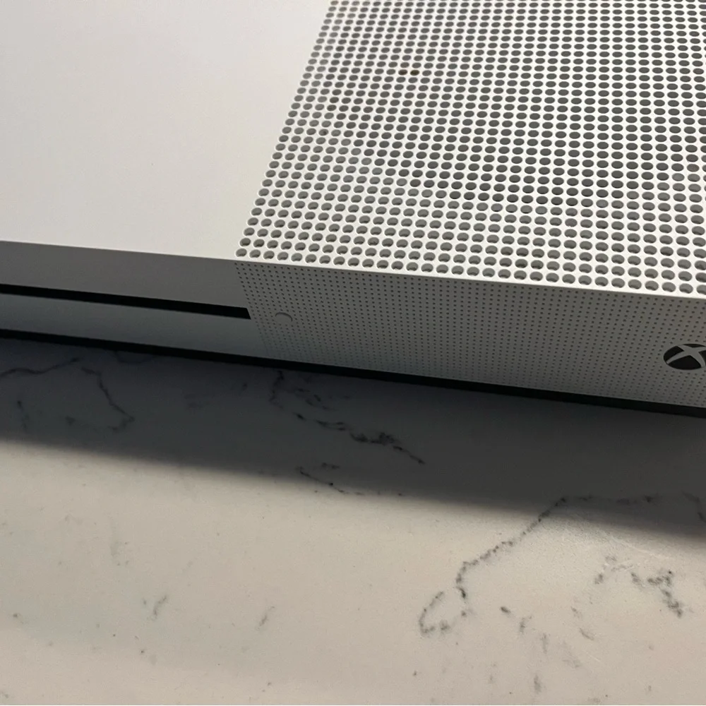 White Gaming Console